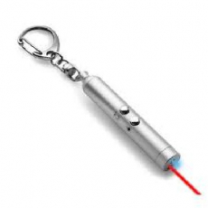 lámpa-laser pointer kulcstartó